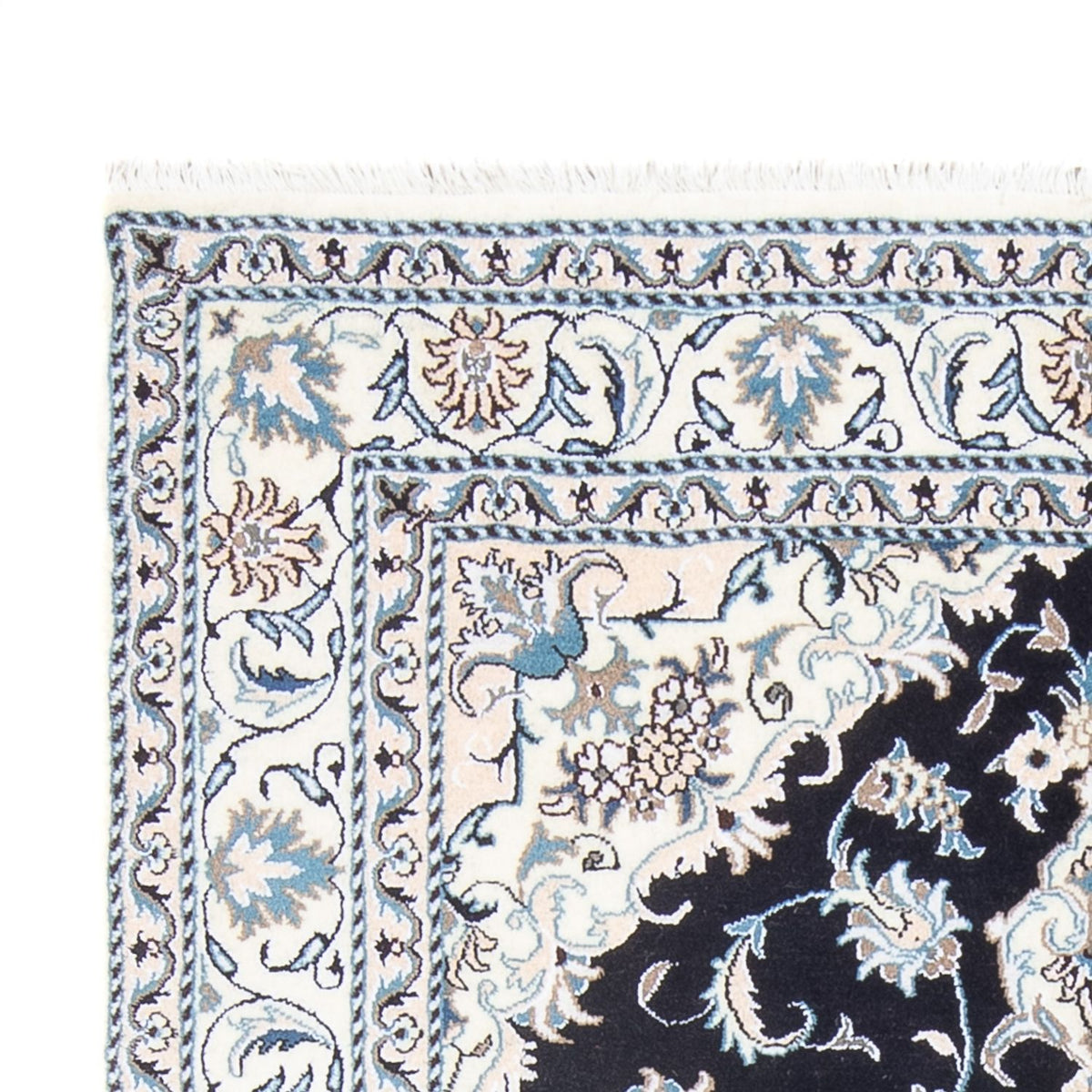 Nain - 9La Teppich 148x192cm - Perserteppich - dunkelblau