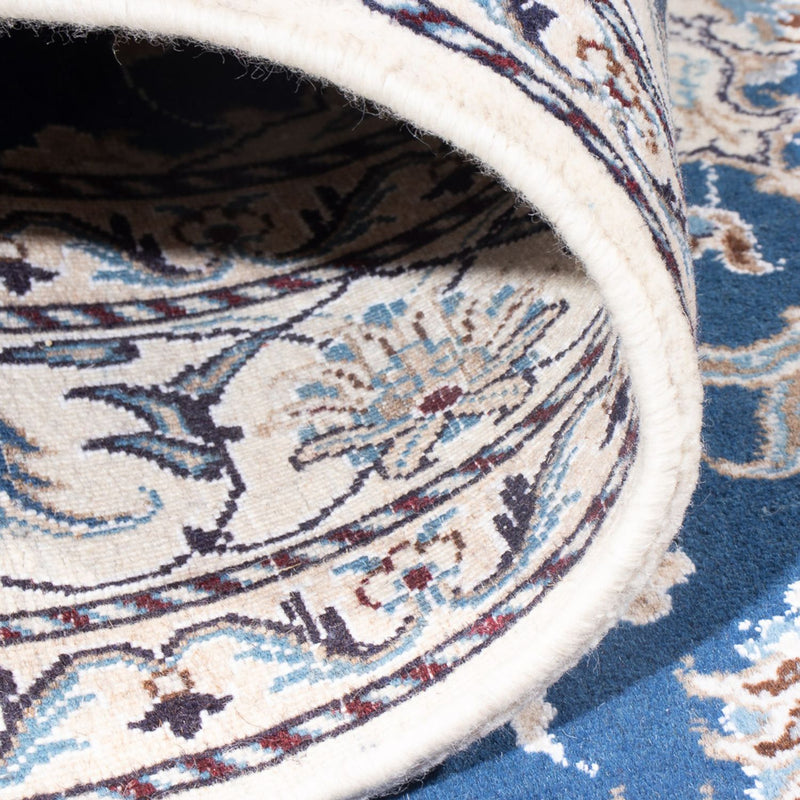 Perserteppich - Nain - Royal - 149 x 205 cm - dunkelblau