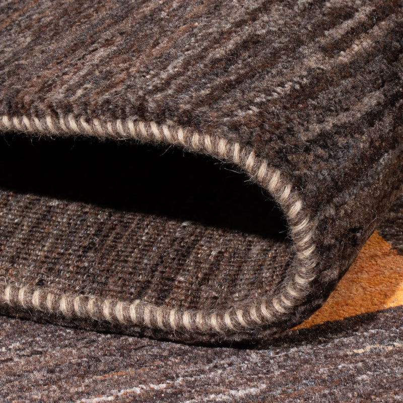 Gabbeh Persisch Teppich 175x252cm - Perserteppich Wollteppich - mehrfarbig
