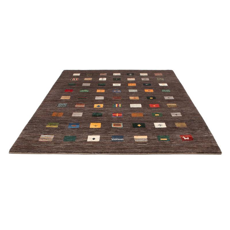 Gabbeh Persisch Teppich 175x252cm - Perserteppich Wollteppich - mehrfarbig