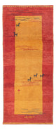 Gabbeh Persisch Teppich 75x177cm - Perserteppich Wollteppich - mehrfarbig
