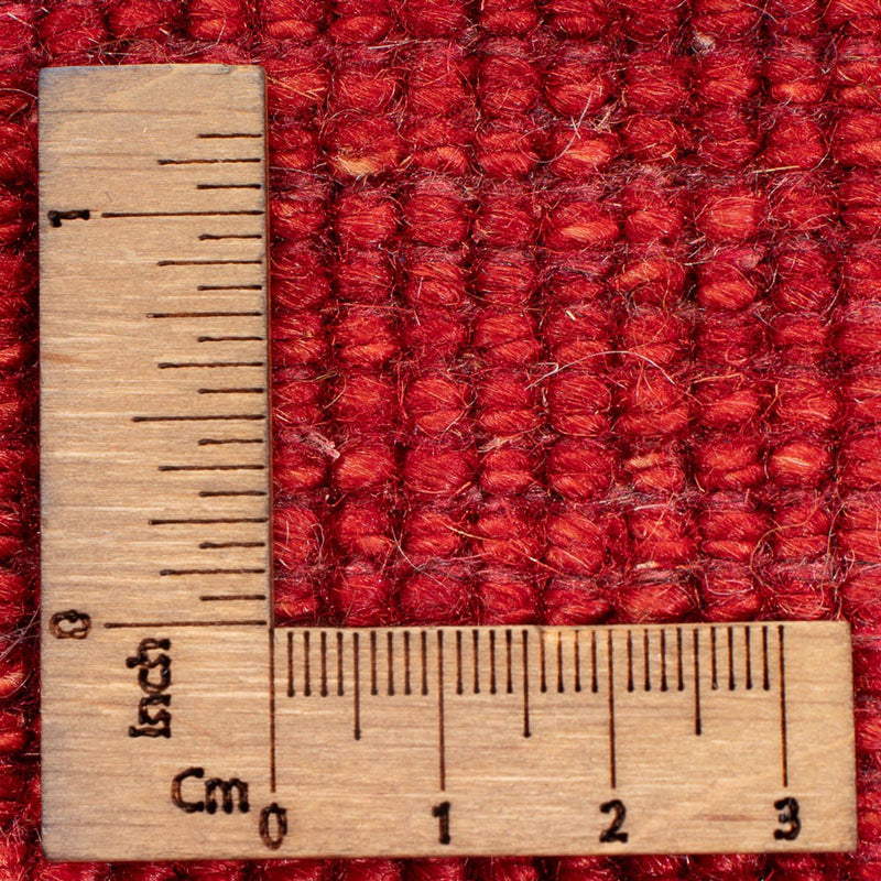 Gabbeh Persisch Teppich 171x235cm - Perserteppich Wollteppich - rot