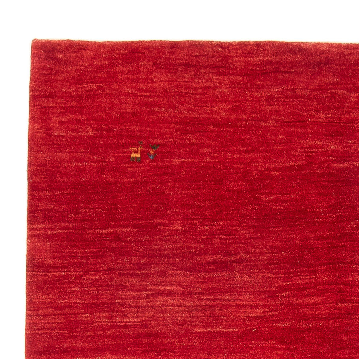 Gabbeh Persisch Teppich 170x234cm - Perserteppich Wollteppich - rost