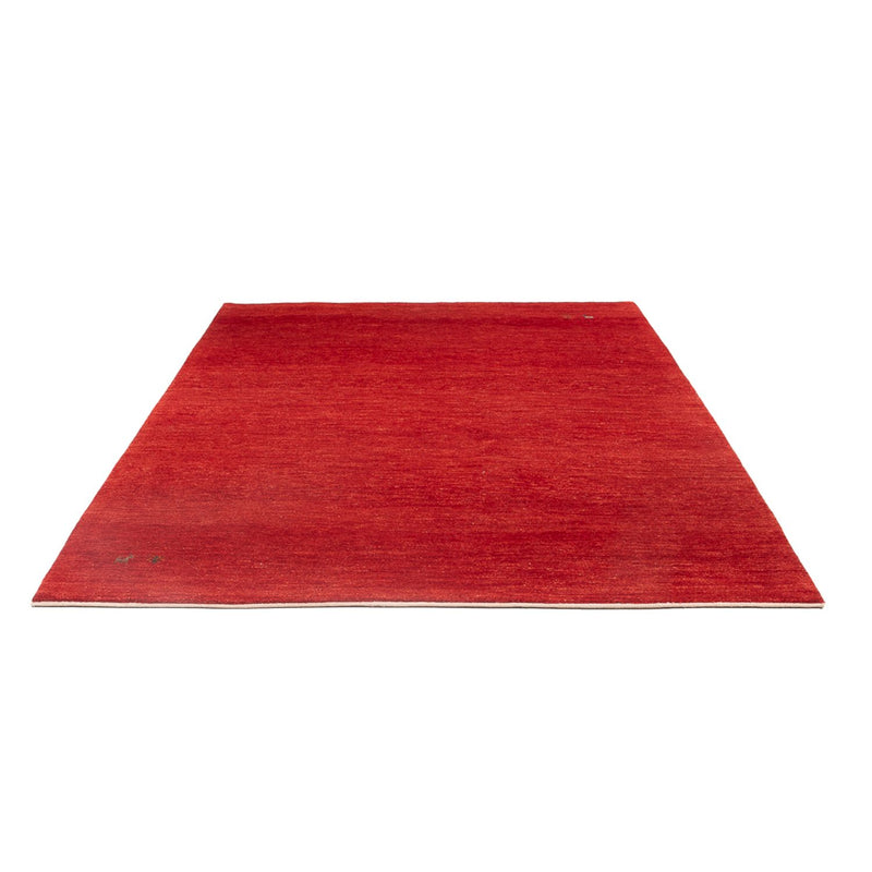 Gabbeh Persisch Teppich 175x243cm - Perserteppich Wollteppich - rot