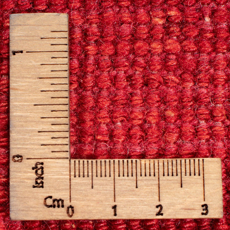 Gabbeh Persisch Teppich 174x229cm - Perserteppich Wollteppich - rot