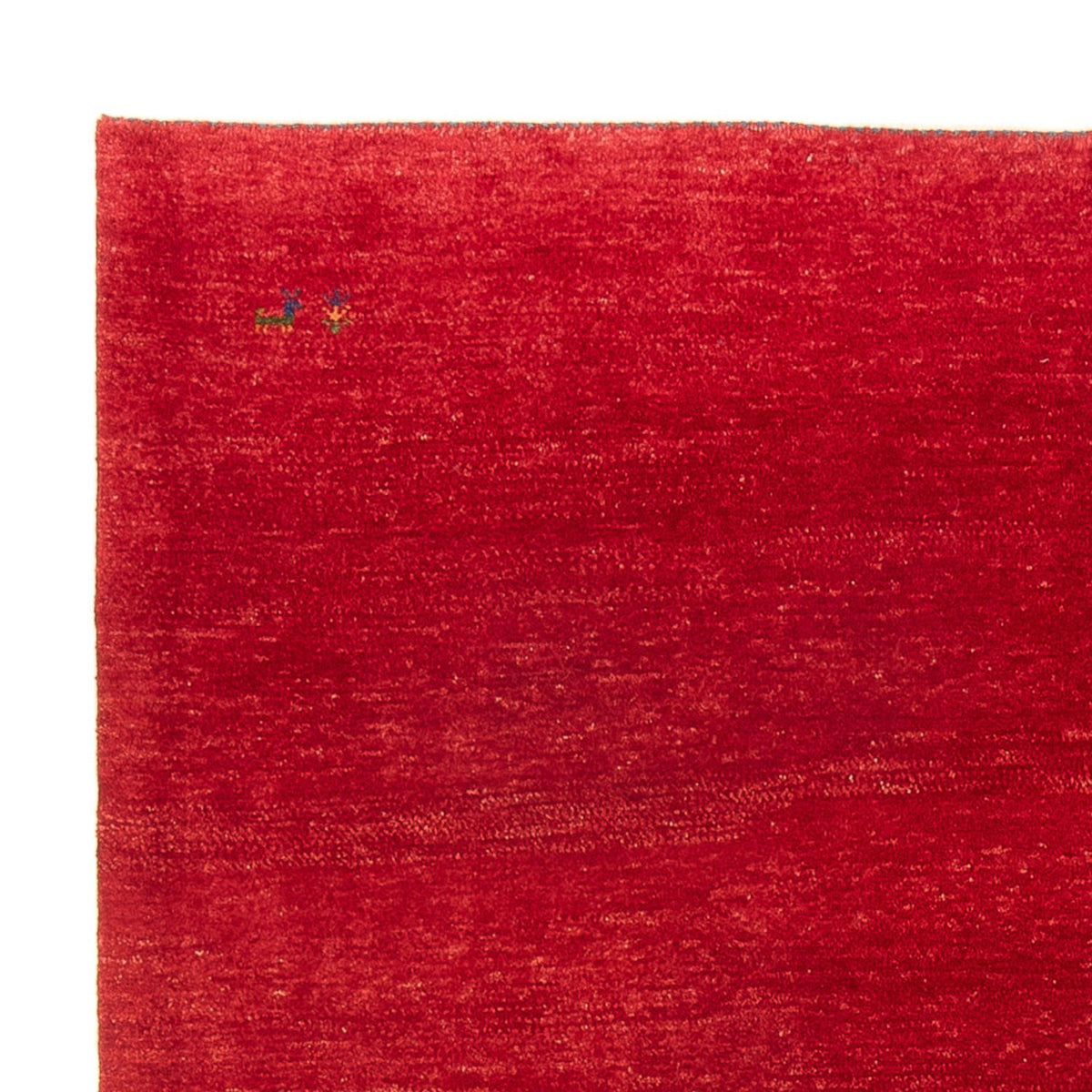Gabbeh Persisch Teppich 175x233cm - Perserteppich Wollteppich - rot