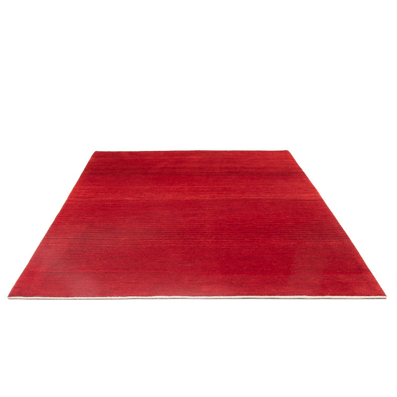 Gabbeh Persisch Teppich 174x240cm - Perserteppich Wollteppich - rot