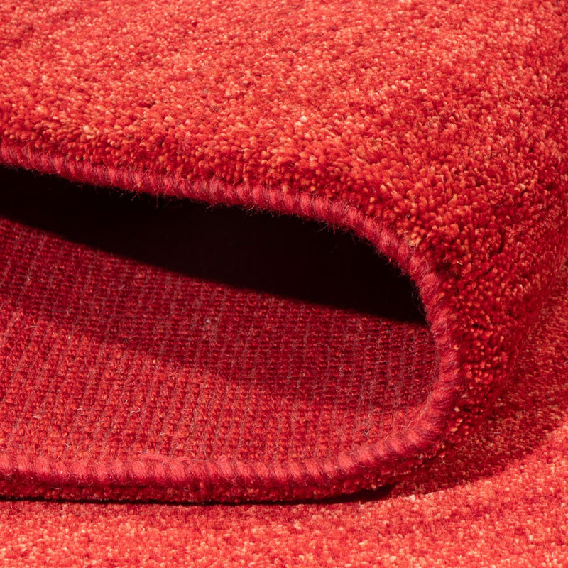 Gabbeh Persisch Teppich 175x244cm - Perserteppich Wollteppich - rot