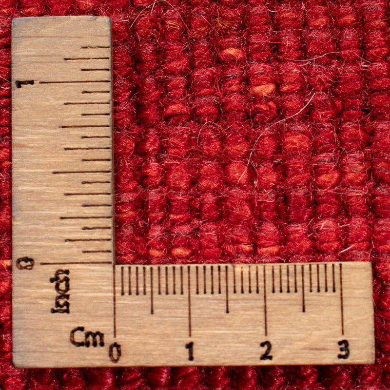 Gabbeh Persisch Teppich 175x244cm - Perserteppich Wollteppich - rot