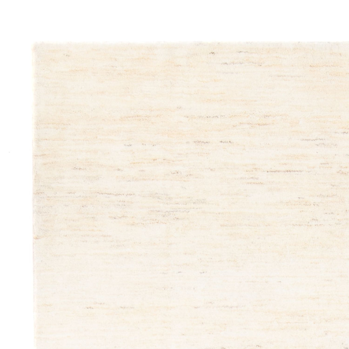 Gabbeh Teppich Softy 170x240cm - Wollteppich - hellgrau