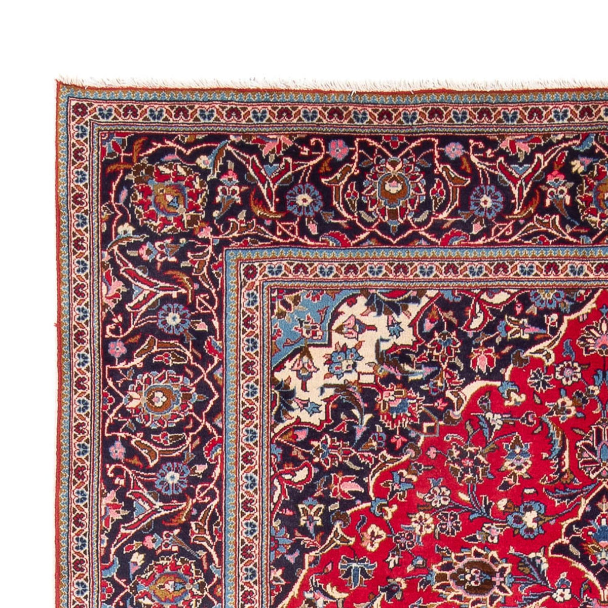 Perserteppich - Keshan - 194 x 290 cm - rot