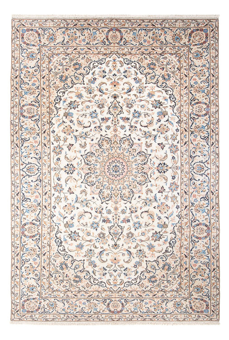 Perserteppich - Keshan - 195 x 293 cm - creme