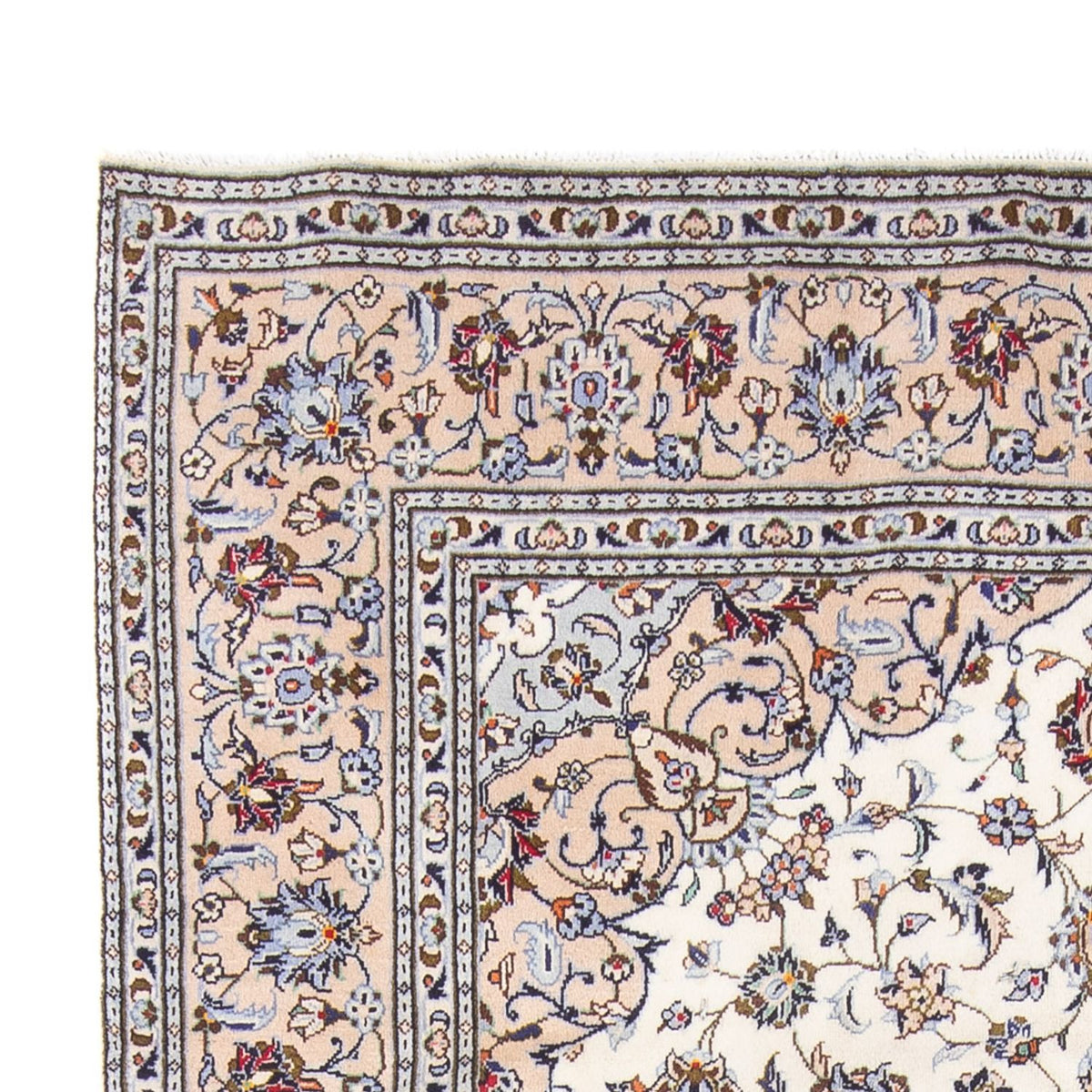 Perserteppich - Keshan - 199 x 302 cm - creme