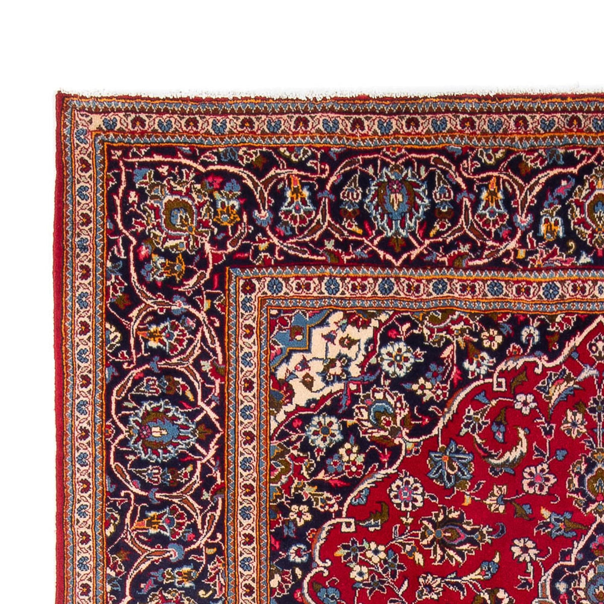 Perserteppich - Keshan - 195 x 295 cm - rot