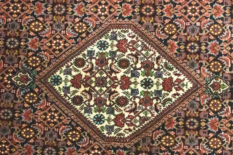 Perserteppich - Bidjar 142 x 226 cm - blau
