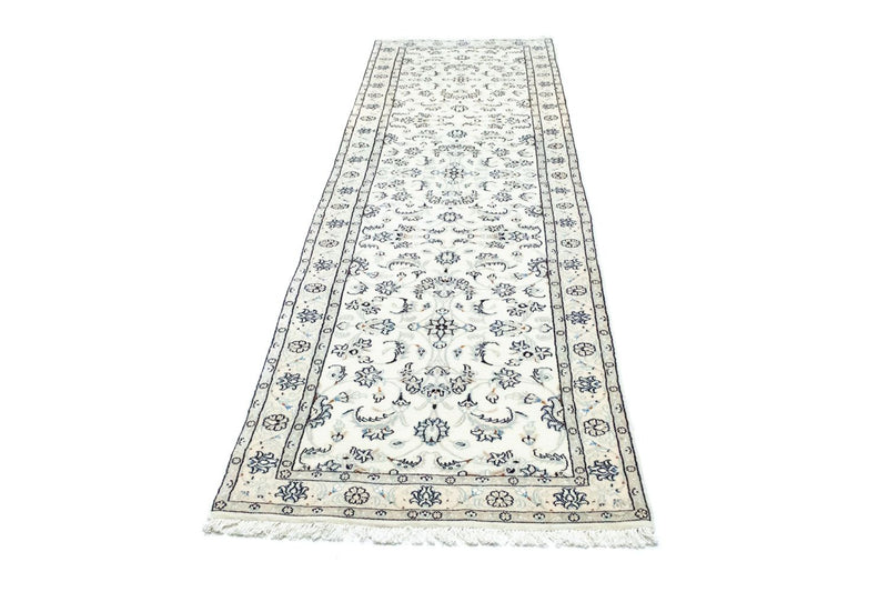 Nain - 9La Teppich 81x295cm - Perserteppich - naturweiß