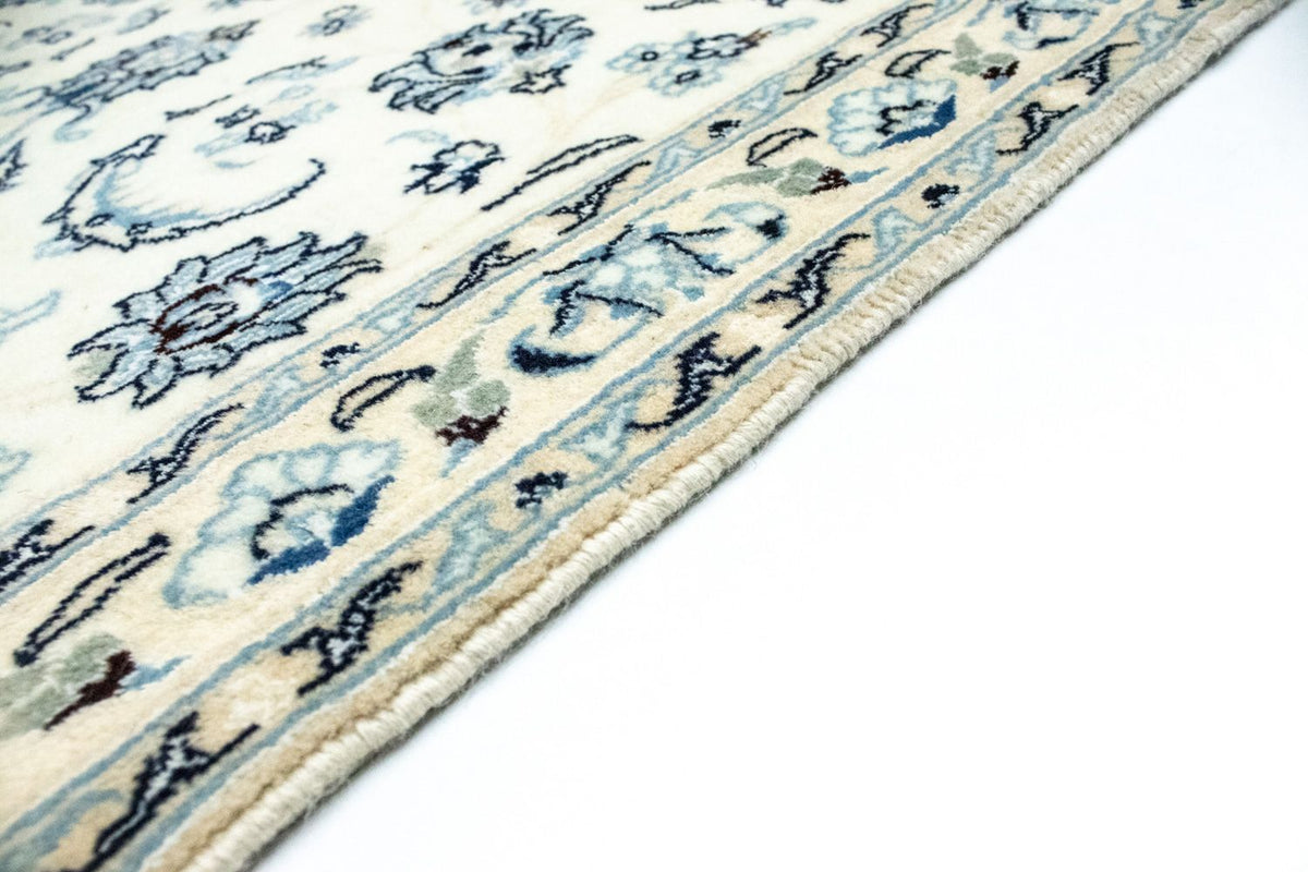 Nain - 9La Teppich 88x306cm - Perserteppich - naturweiß