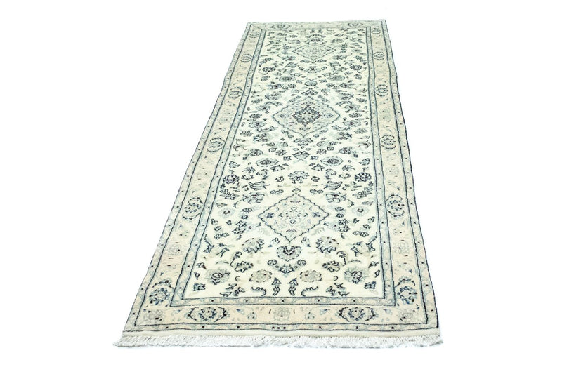 Perserteppich - Nain - Royal 87 x 285 cm - naturweiß