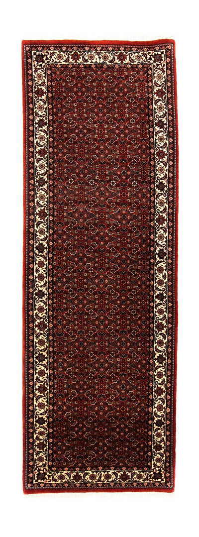 Bidjar Teppich 78x230cm - Perserteppich - weinrot