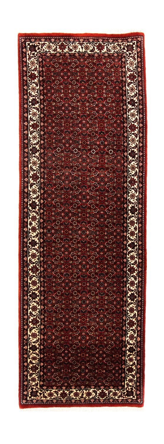 Bidjar Teppich 78x230cm - Perserteppich - weinrot