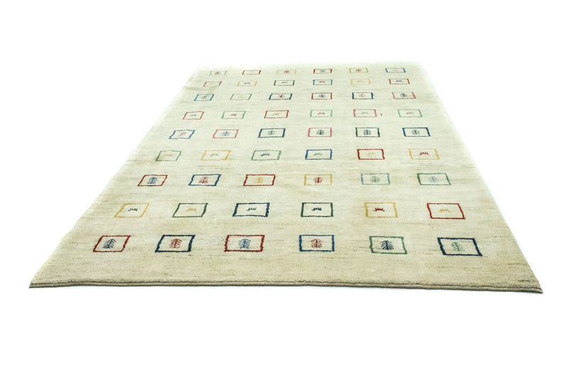 Gabbeh Teppich - Perser 195 x 281 cm - beige