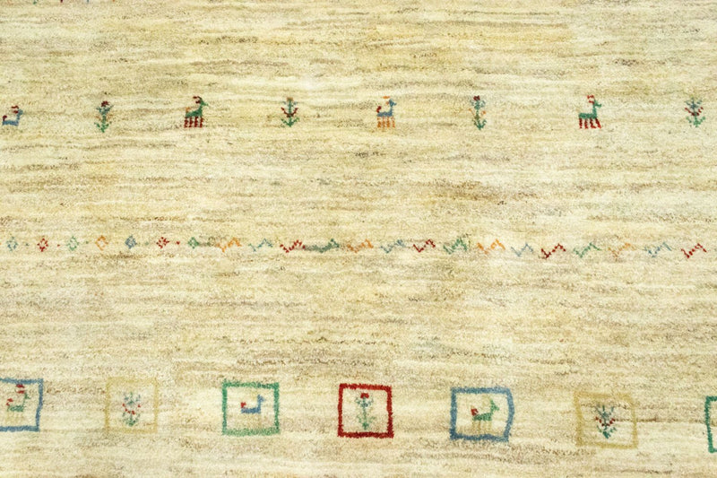 Gabbeh Teppich - Perser 199 x 285 cm - beige