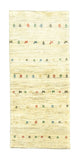 Gabbeh Teppich - Perser 82 x 184 cm - beige