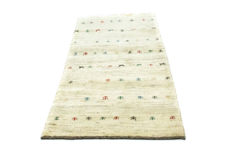 Gabbeh Teppich - Perser 82 x 184 cm - beige