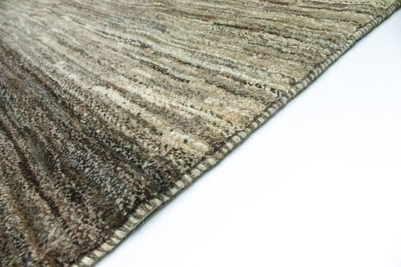 Gabbeh Persisch Teppich 127x153cm - Perserteppich Wollteppich - beige