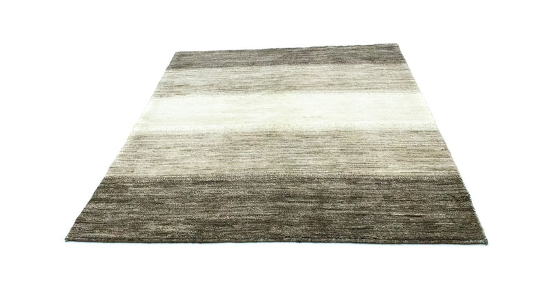 Gabbeh Persisch Teppich 127x153cm - Perserteppich Wollteppich - beige