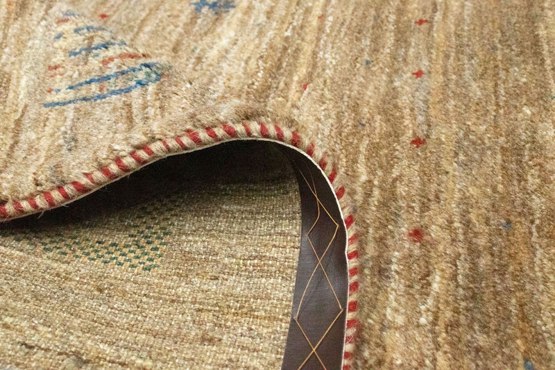 Gabbeh Teppich - Perser 103 x 154 cm - braun