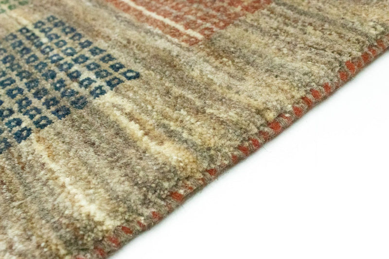 Gabbeh Teppich - Perser 102 x 137 cm - grau