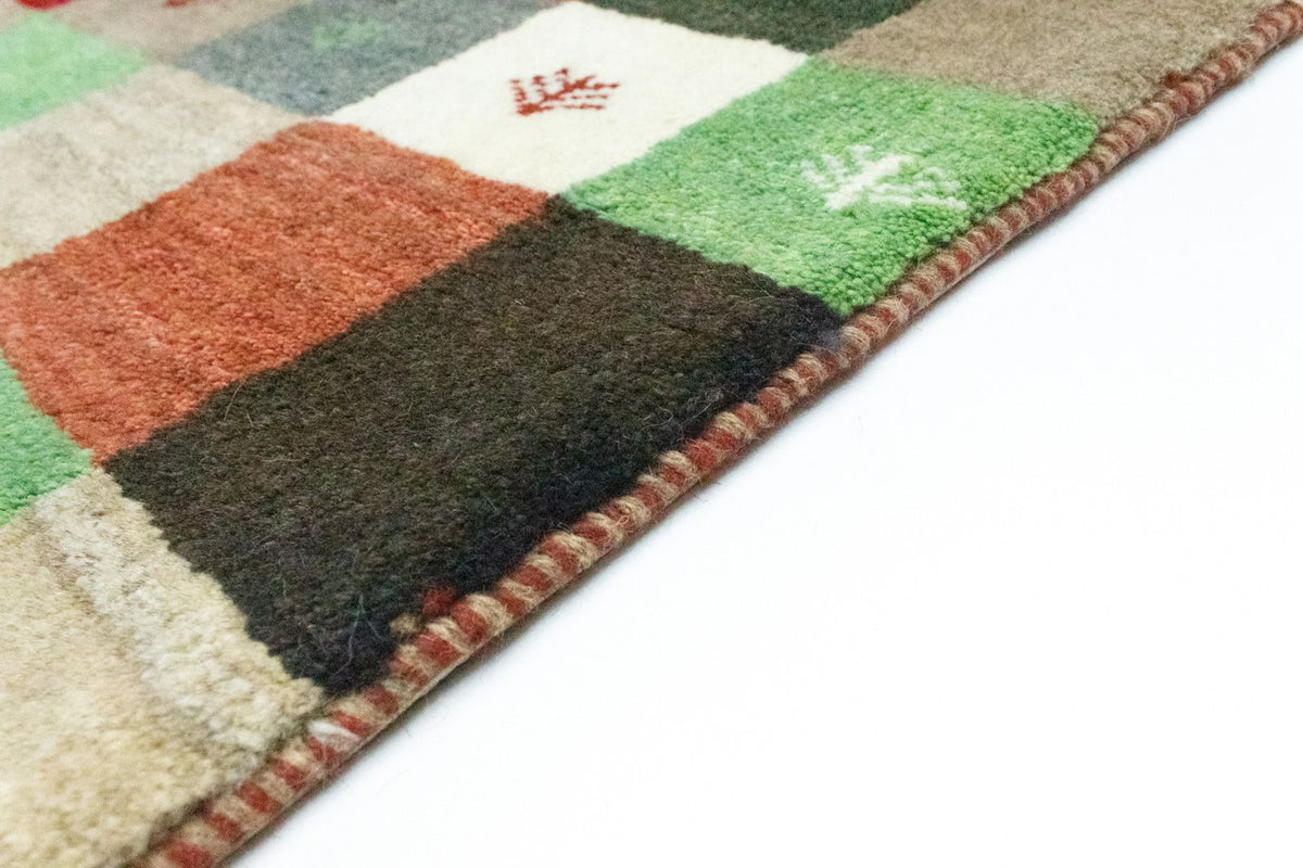 Gabbeh Teppich - Perser 100 x 134 cm - bunt
