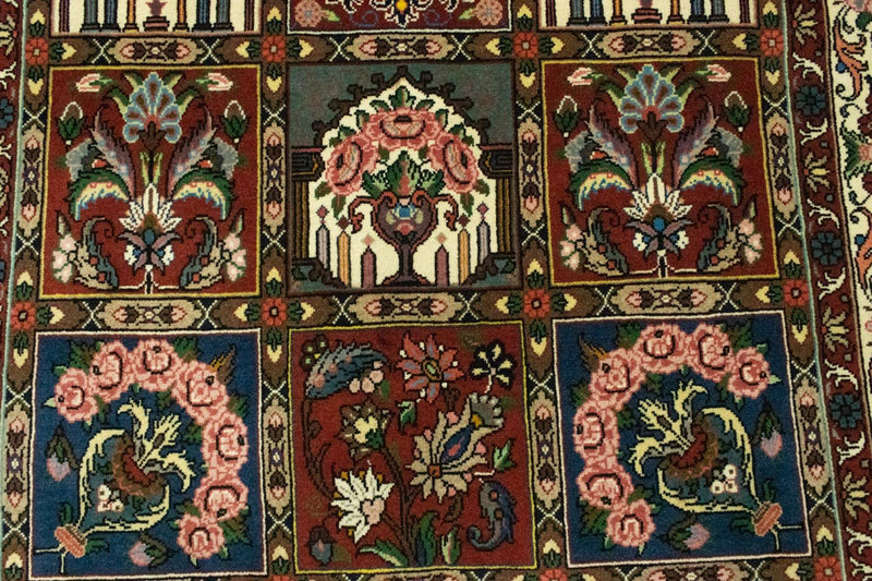 Perserteppich - Bidjar 139 x 205 cm - rot