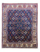 Meymeh Teppich 202x260cm - Perserteppich - blau