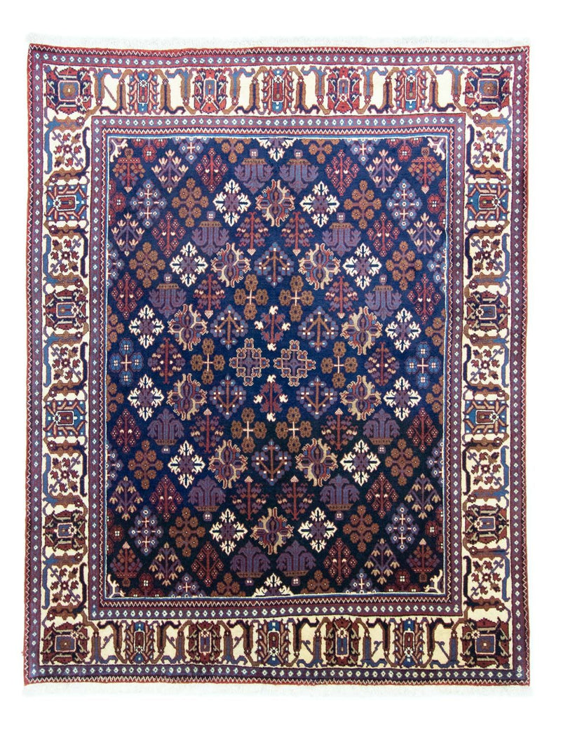 Meymeh Teppich 202x260cm - Perserteppich - blau