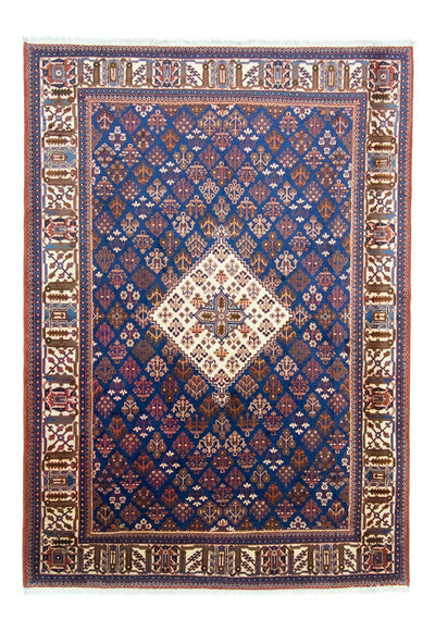 Malayer Teppich 229x318cm - Perserteppich - blau