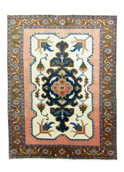 Heriz Teppich 202x263cm - Perserteppich - beige