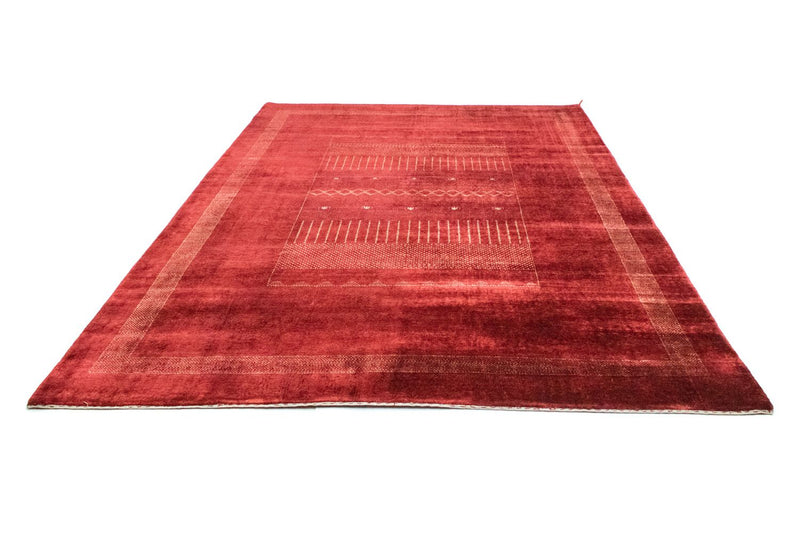 Gabbeh Teppich - Indus 204 x 291 cm - rot