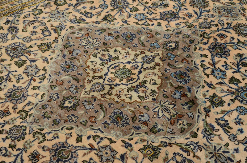 Perserteppich - Keshan 237 x 341 cm - beige