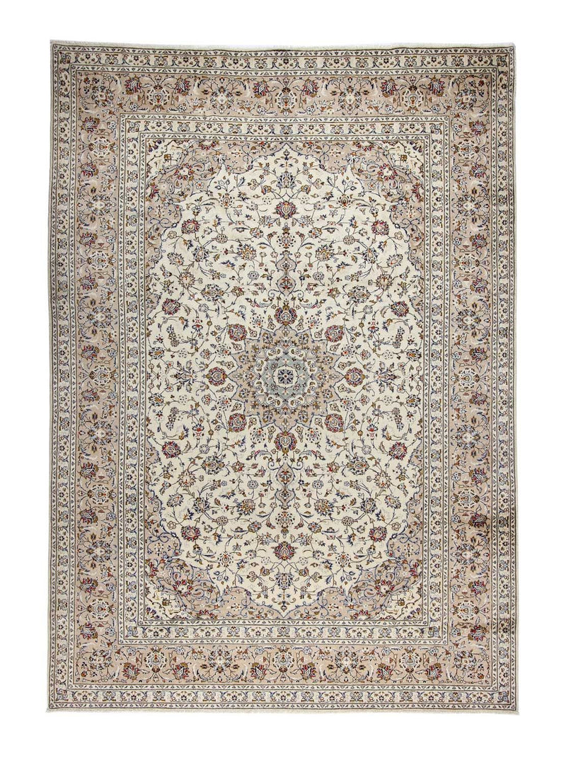 Perserteppich - Keshan 248 x 350 cm - beige