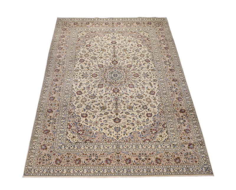 Perserteppich - Keshan 248 x 350 cm - beige