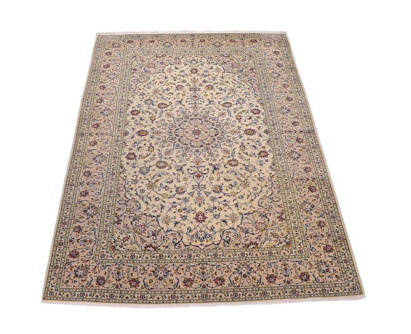 Perserteppich - Keshan 246 x 350 cm - beige