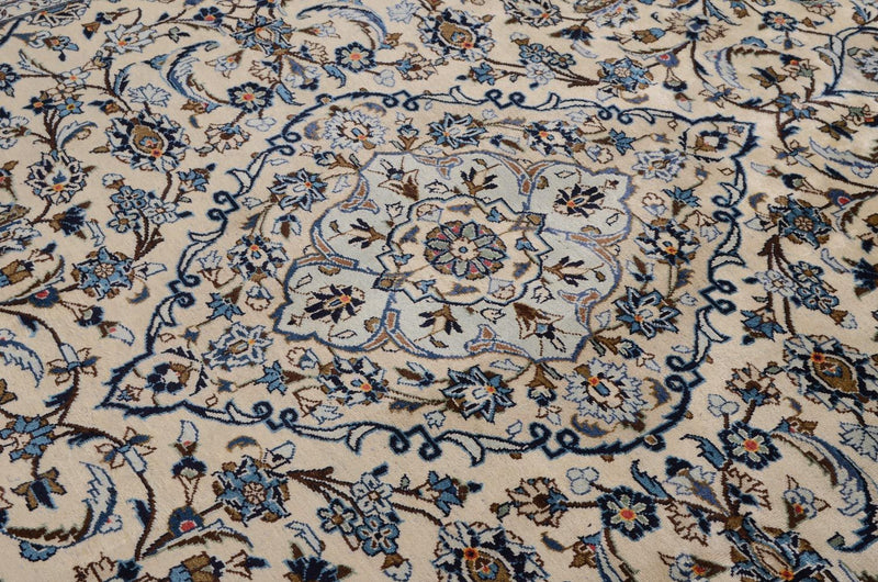 Perserteppich - Keshan 248 x 349 cm - beige