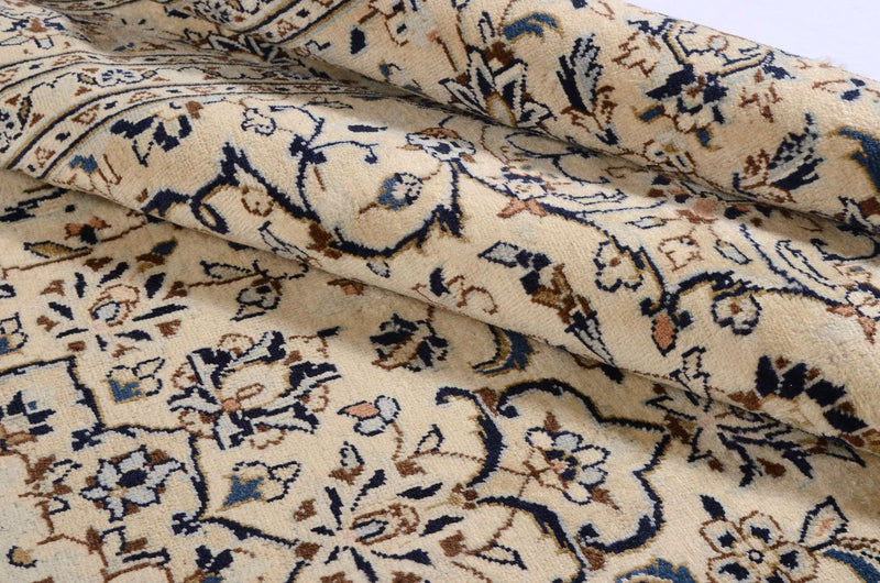 Perserteppich - Keshan 242 x 343 cm - beige