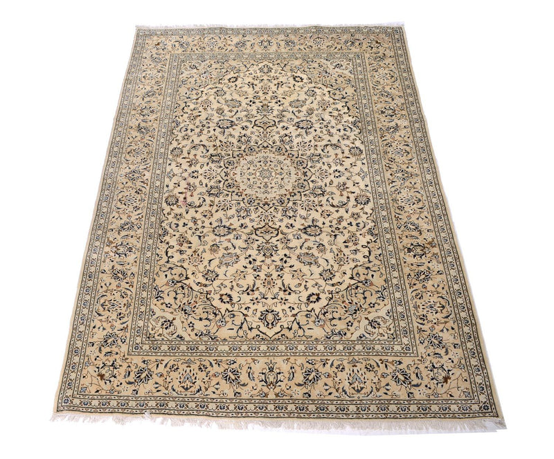 Perserteppich - Keshan 242 x 343 cm - beige