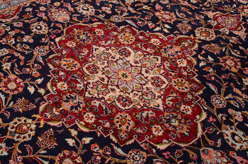 Perserteppich - Keshan 290 x 403 cm - blau