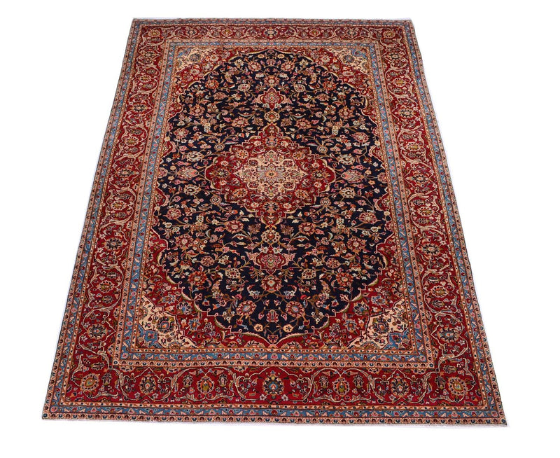 Perserteppich - Keshan 290 x 403 cm - blau