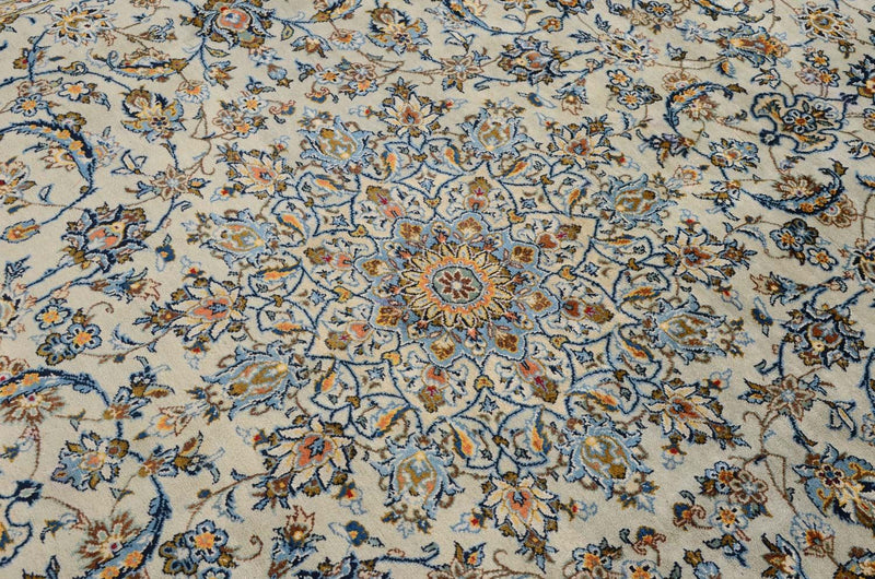 Perserteppich - Keshan 240 x 363 cm - grün