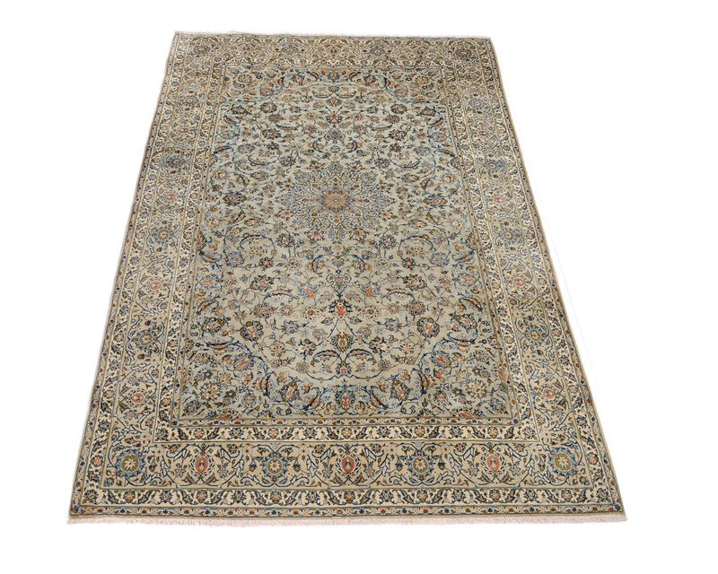Perserteppich - Keshan 240 x 363 cm - grün